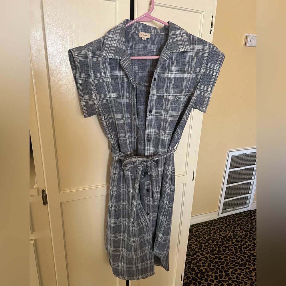 Cremieux vintage-inspired shirt dress